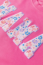 Load image into Gallery viewer, RTS: Floral Embroidered Mama Crew