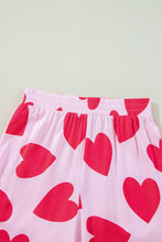 Load image into Gallery viewer, The Jamie Big Heart Two-Piece Pajama Set