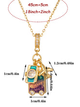 Load image into Gallery viewer, Wanderlust Travel Charm Necklace