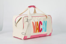 Load image into Gallery viewer, Vegan Leather Vacay/Weekend Tote