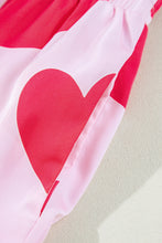 Load image into Gallery viewer, The Jamie Big Heart Two-Piece Pajama Set