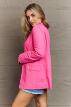 Load image into Gallery viewer, Sunshine & Smiles Solid Open Front Blazer Sample