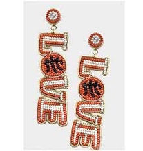 Load image into Gallery viewer, *Game Day Beaded Earrings*