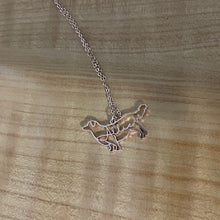 Load image into Gallery viewer, *Preorder: Custom Pet Name and Silhouette Necklace*
