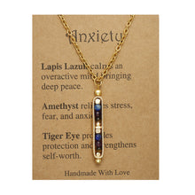 Load image into Gallery viewer, RTS: Natural Stone Healing Pendant Necklace