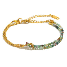 Load image into Gallery viewer, Preorder: Gemstone Rope Chain Bracelets