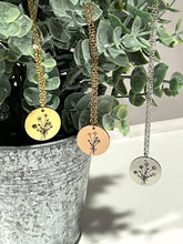 Load image into Gallery viewer, RERUN: OG Birth Flower Necklace