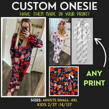 Load image into Gallery viewer, PREORDER: custom onesies kids and adults 11.10.25 osym