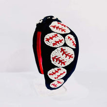 Load image into Gallery viewer, *Sports Hand Beaded Headbands*