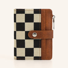 Load image into Gallery viewer, rts: Quilted or Checker Vegan Leather Wallets