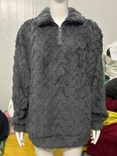 Load image into Gallery viewer, PREORDER: Mattie Textured Zip Hoodie 11.10.25 OSYM