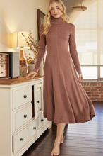 Load image into Gallery viewer, UNBREAKABLE MIDI SWEATER DRESS