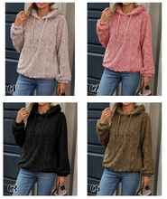 Load image into Gallery viewer, The Chloe Cozy Teddy Bear Fleece Hoodie