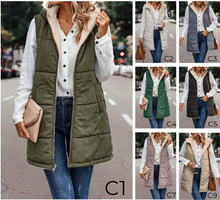 Load image into Gallery viewer, The Ann-Marie Reversible Long Vest