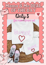 Load image into Gallery viewer, RTS: Mommy and Me Valentine's Sweetheart Sweater!