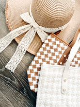 Load image into Gallery viewer, Weaved Checker Totes