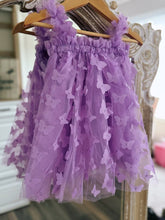 Load image into Gallery viewer, RTS: Butterfly & Flower Tulle Twirl Dress-