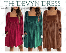 Load image into Gallery viewer, PREORDER: DEVYN DRESS 11.10.25