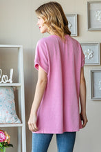 Load image into Gallery viewer, Letter Graphic Short Sleeve T-Shirt