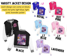 Load image into Gallery viewer, PREORDER: Design Varsity Jacket 11.10.25 osym