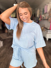 Load image into Gallery viewer, RTS The Lennox Light Blue Button Lounge Set-