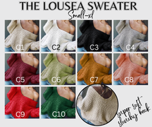 Load image into Gallery viewer, PREORDER: Lousea Sweater 11.10.25 OSYM