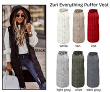 Load image into Gallery viewer, PREORDER: Zuri Everything Puffer Vest 11.10.25