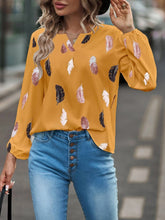 Load image into Gallery viewer, Feather Long Sleeve Blouse
