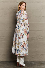 Load image into Gallery viewer, Good Day Chiffon Floral Midi Dress