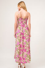 Load image into Gallery viewer, Floral High-Low Hem Cami Dress