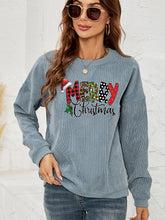 Load image into Gallery viewer, MERRY CHRISTMAS Graphic Sweatshirt