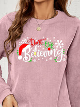 Load image into Gallery viewer, DON'T STOP BELIEVING Graphic Sweatshirt