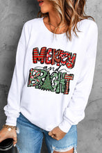 Load image into Gallery viewer, MERRY AND BRIGHT Graphic Sweatshirt