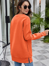 Load image into Gallery viewer, BELIEVE Graphic Tunic Sweatshirt