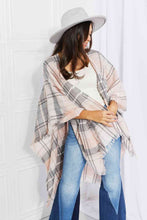 Load image into Gallery viewer, Punch of Plaid Poncho