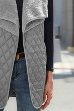 Load image into Gallery viewer, Open Front Collared Vest