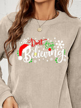 Load image into Gallery viewer, DON'T STOP BELIEVING Graphic Sweatshirt