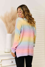 Load image into Gallery viewer, Gradient V-Neck Sweater