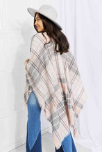 Load image into Gallery viewer, Punch of Plaid Poncho