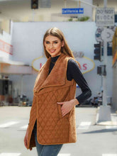 Load image into Gallery viewer, Open Front Collared Vest