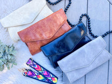 Load image into Gallery viewer, Clutch/Crossbody Vegan Leather Purse