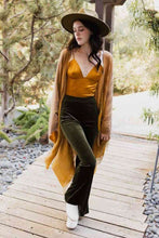 Load image into Gallery viewer, Leto Desert Ambiance Colorblend Tassel Trim Poncho