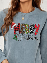 Load image into Gallery viewer, MERRY CHRISTMAS Graphic Sweatshirt