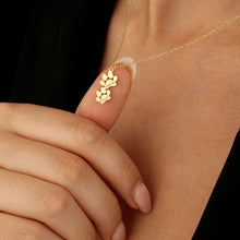 Load image into Gallery viewer, *Preorder: Custom Engraved Paw Print Necklace*

