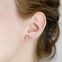 Load image into Gallery viewer, Preorder: Custom Monogram Studs

