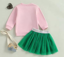 Load image into Gallery viewer, PREORDER: The Lucy Lucky Sweatshirt and Tulle Skirt Set 1.27.25 osym
