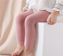 Load image into Gallery viewer, RTS: Ribbed Footless Tights-
