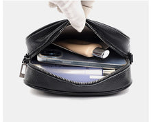 Load image into Gallery viewer, Quilted Stitch Vegan Leather Crossbody Purse
