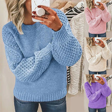 Load image into Gallery viewer, The Amanda Bubble Sleeve Sweater
