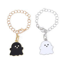 Load image into Gallery viewer, Tumbler Charms- BLACK G, WHITE GHOST
